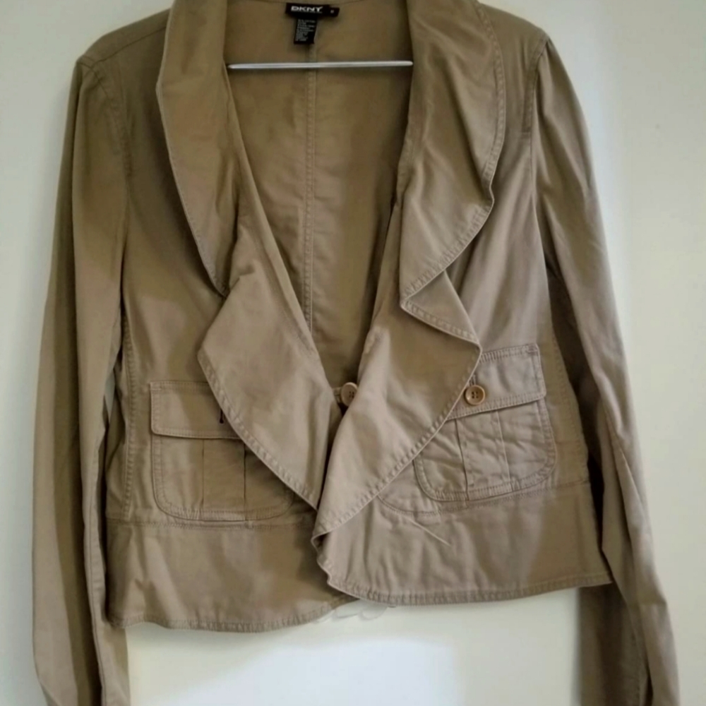 DKNY beige light jacket - Picture 1 of 2